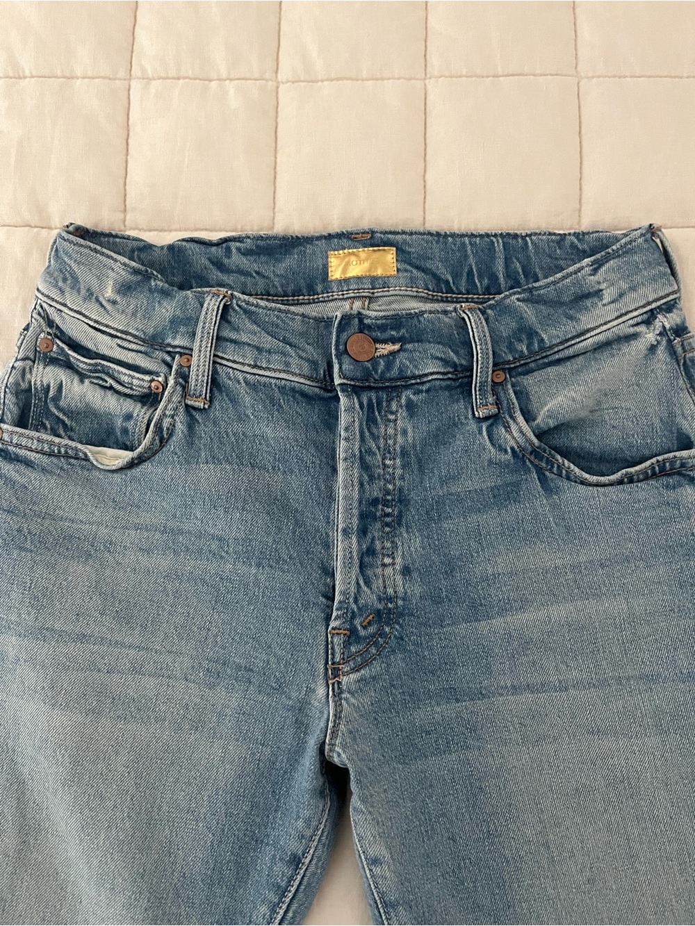 Mother Light Blue Women's Denim Jeans